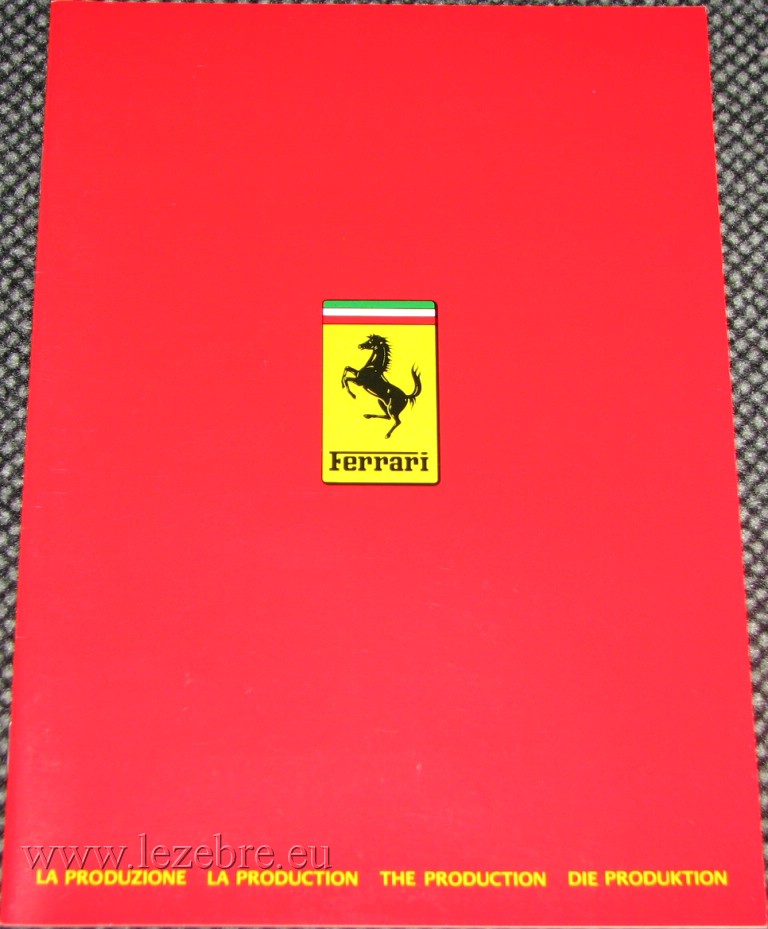 Library Librarie Ferrari car voiture catalog catalogue 308 328